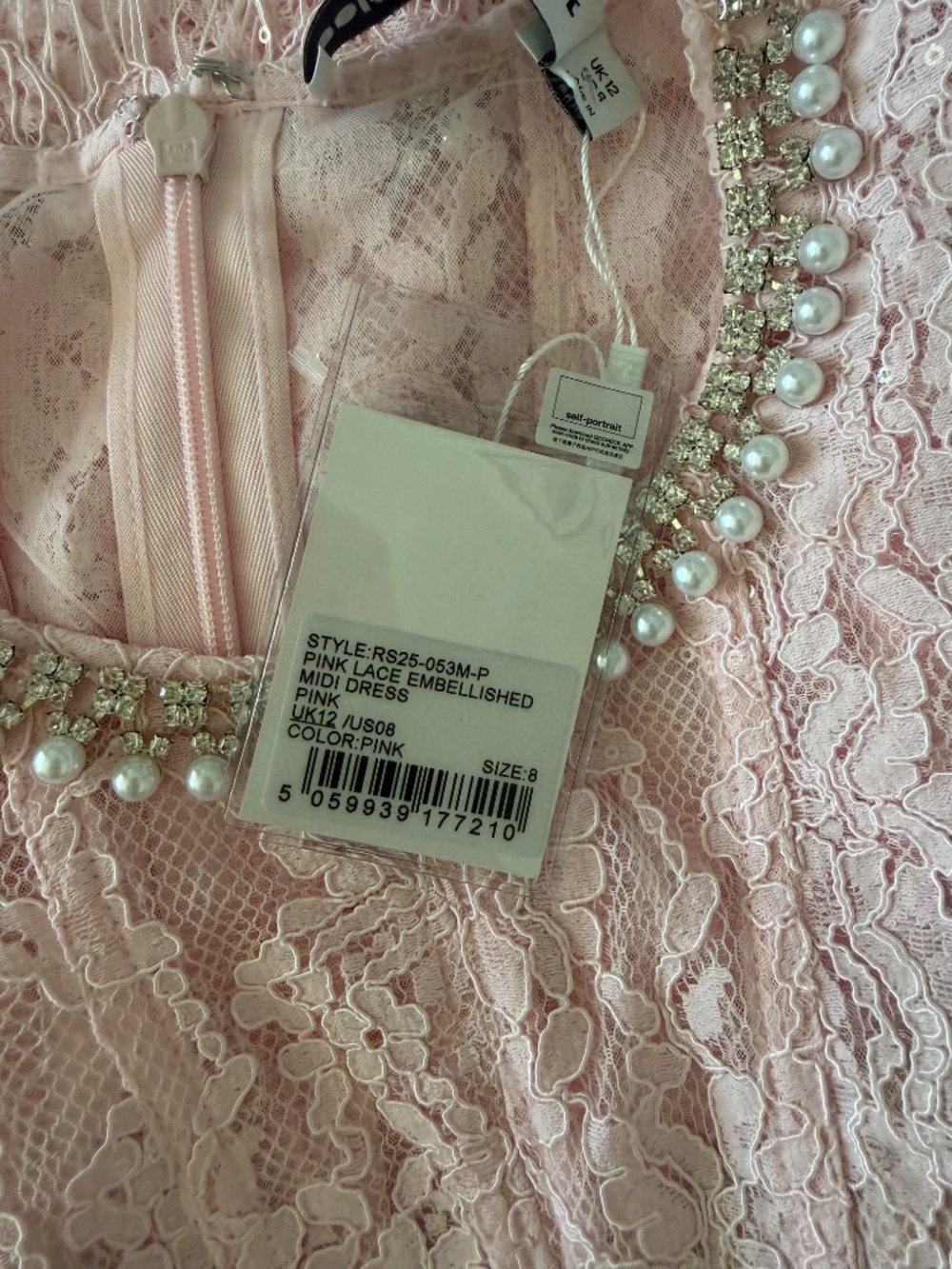 Self portrait pink dress - Picture 11 of 12